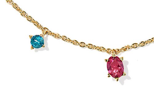Kendra Scott Cailin Delicate Strand Necklace In Multi