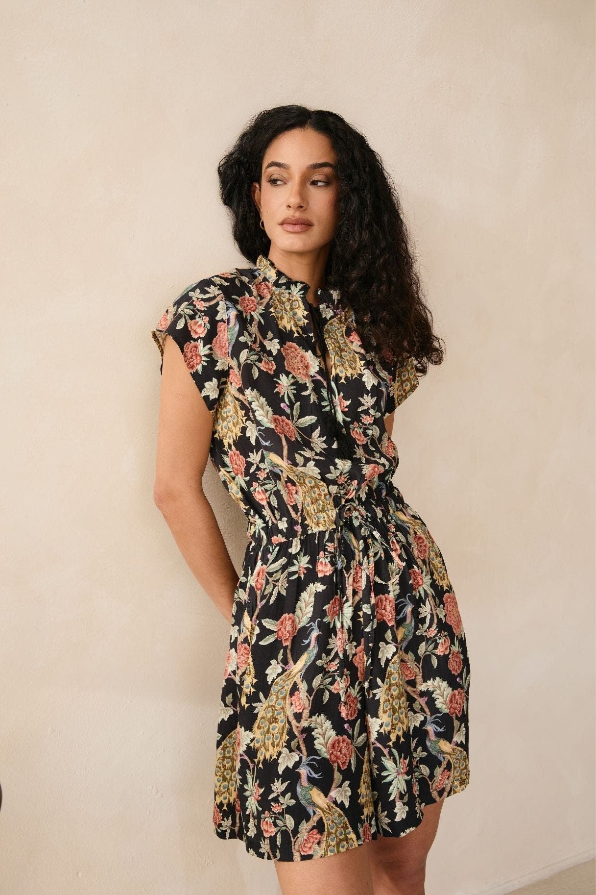 Samara Black Playsuit - image 2
