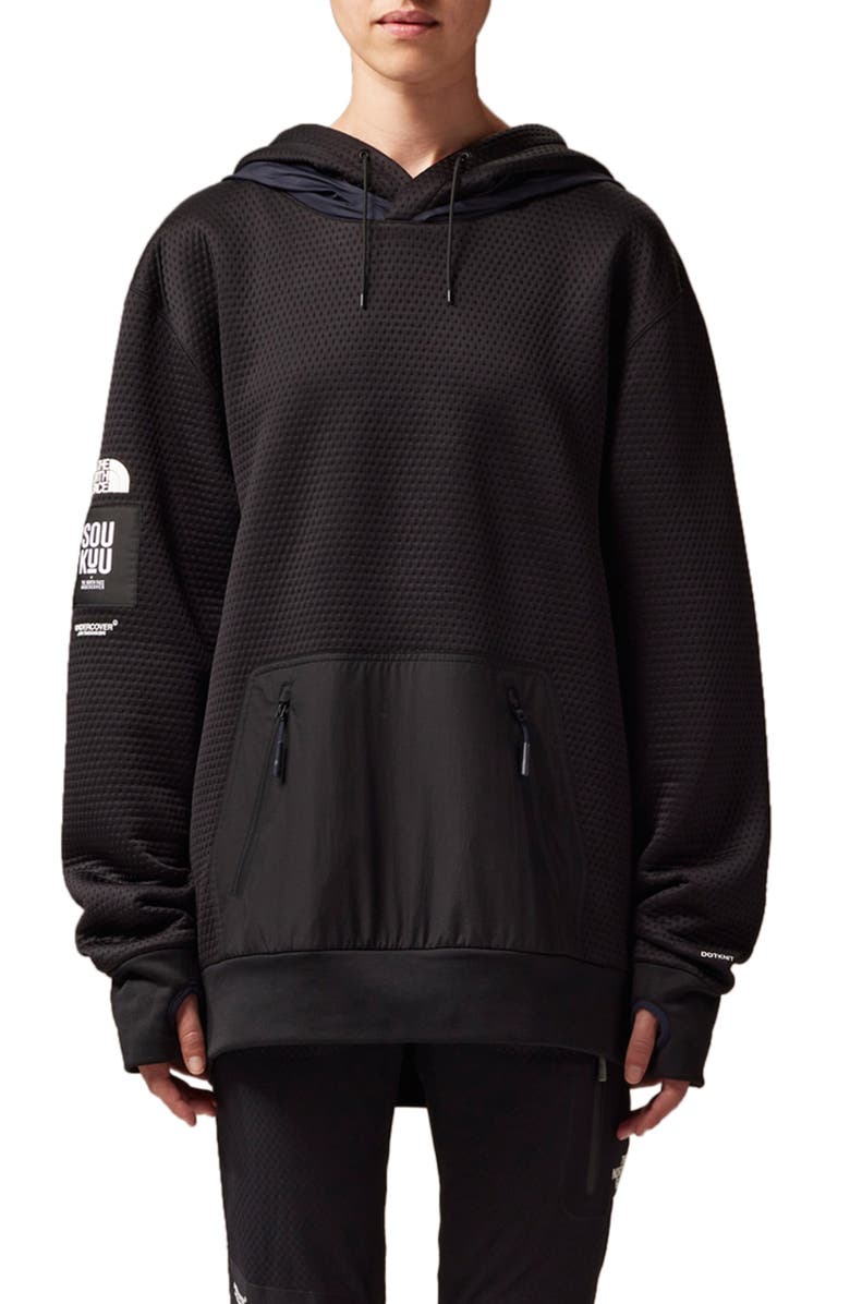 The North Face x Undercover SOUKUU DotKnit Double Hoodie, Main, color, 