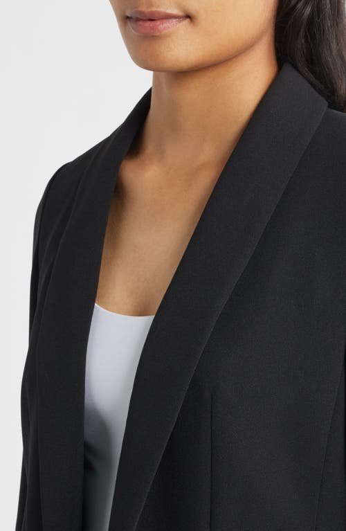 Anne Klein Shawl Collar Blazer In Black