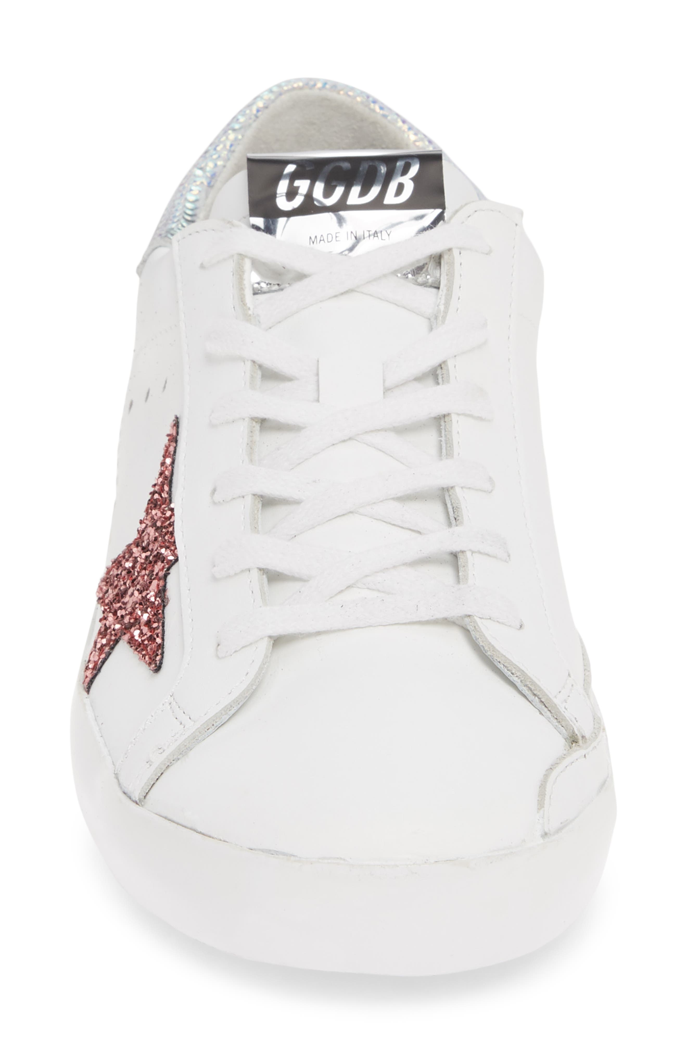 Golden Goose Superstar Glitter Low Top Sneaker, Alternate, color, 