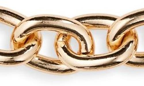 Nordstrom Rack Oval Link & Cz Tennis Bracelet Set In Gold
