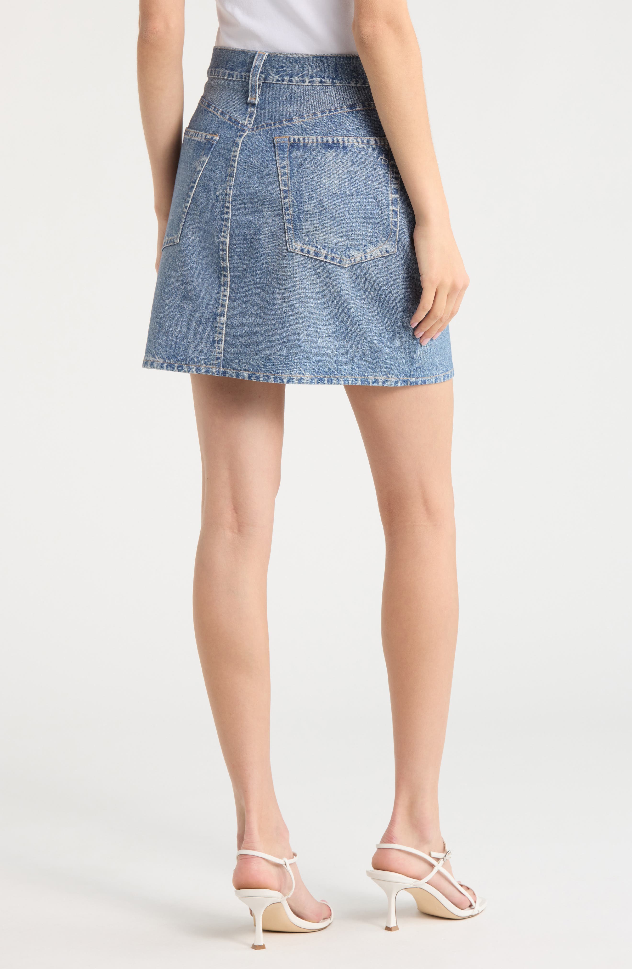 Miramar Ponte Knit Miniskirt - image 2