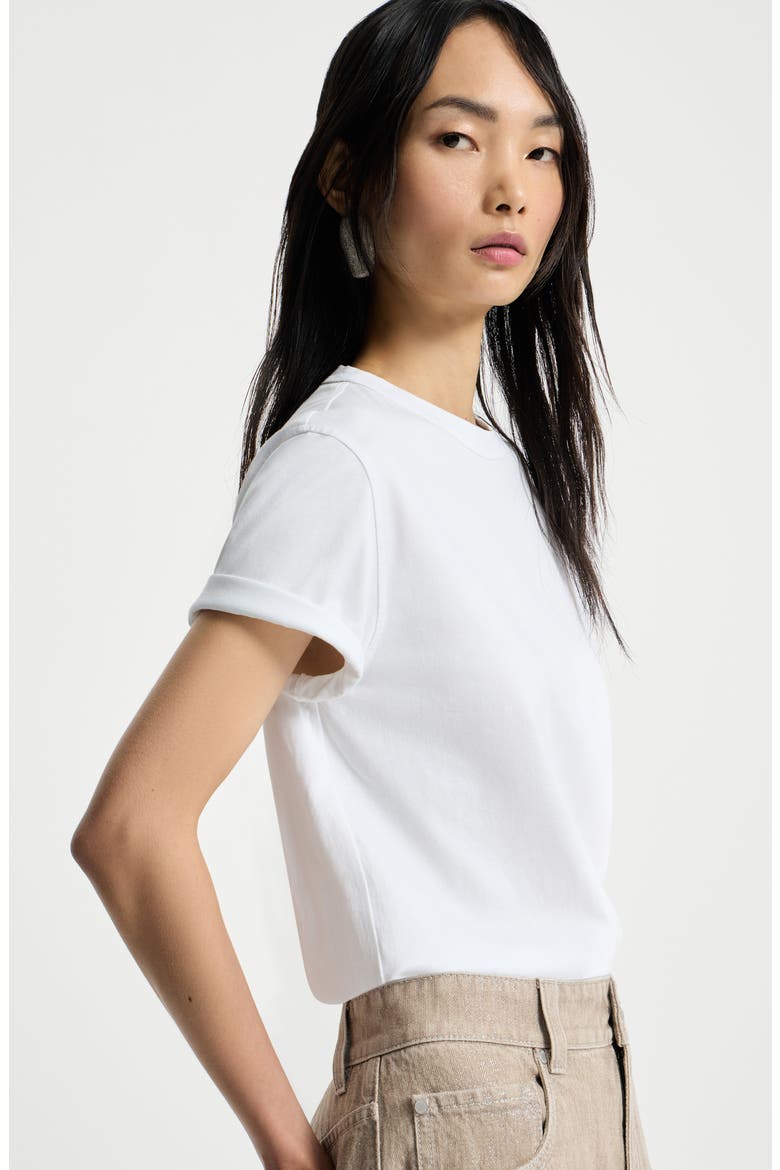 Jersey T-shirt, Alternate, color, White