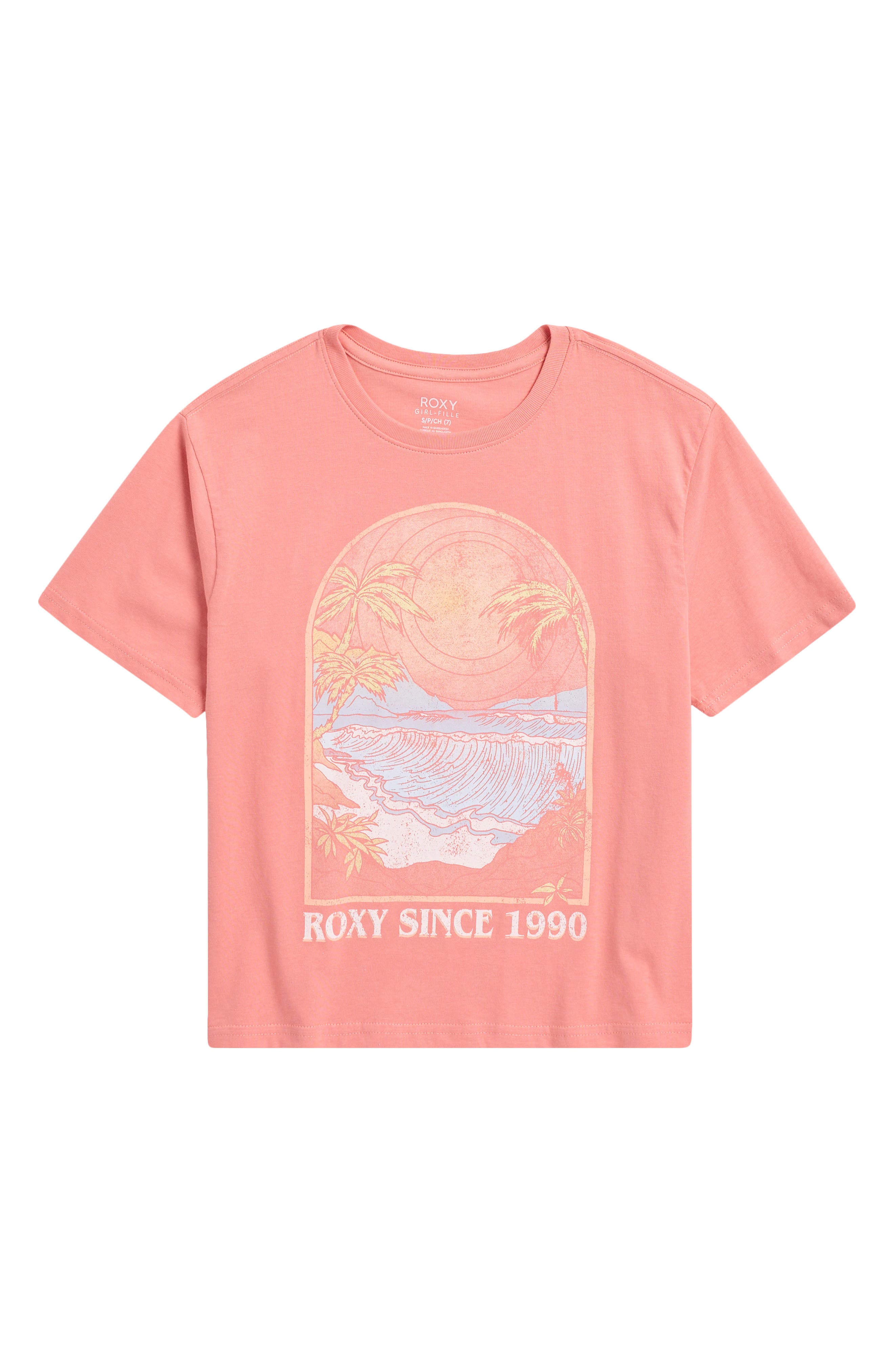 Roxy Kids' Tropics Oversize Graphic T-Shirt