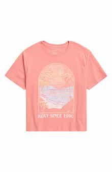 Roxy Kids' Tropics Oversize Graphic T-Shirt