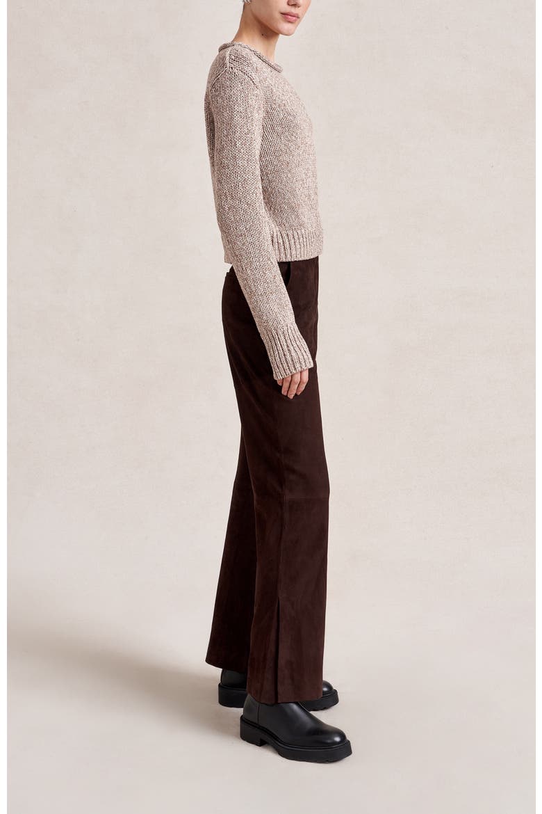 Marled Mini Marina Sweater, Alternate, color, Marled Tan