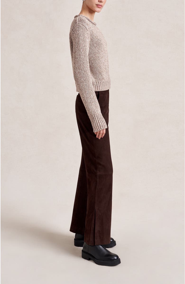 La Ligne Marled Mini Marina Sweater, Alternate, color, Marled Tan