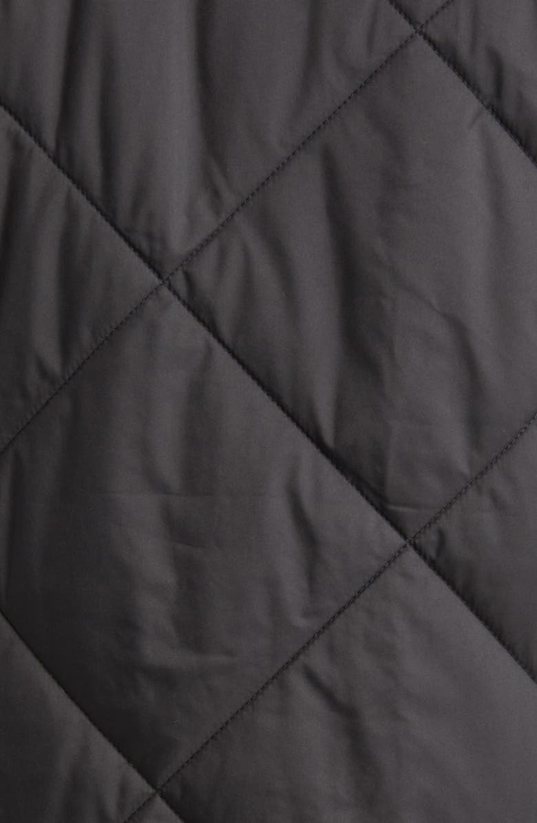 tentree Diamond Quilted Water Resistant Bomber Jacket, Alternate, color,