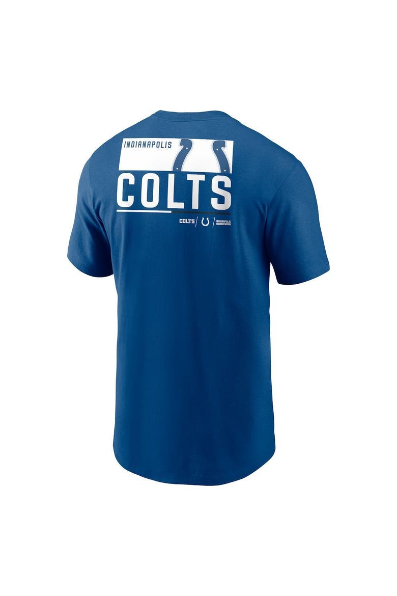 Men's Nike Royal Indianapolis Colts Team Incline T-Shirt, Alternate, color, Royal