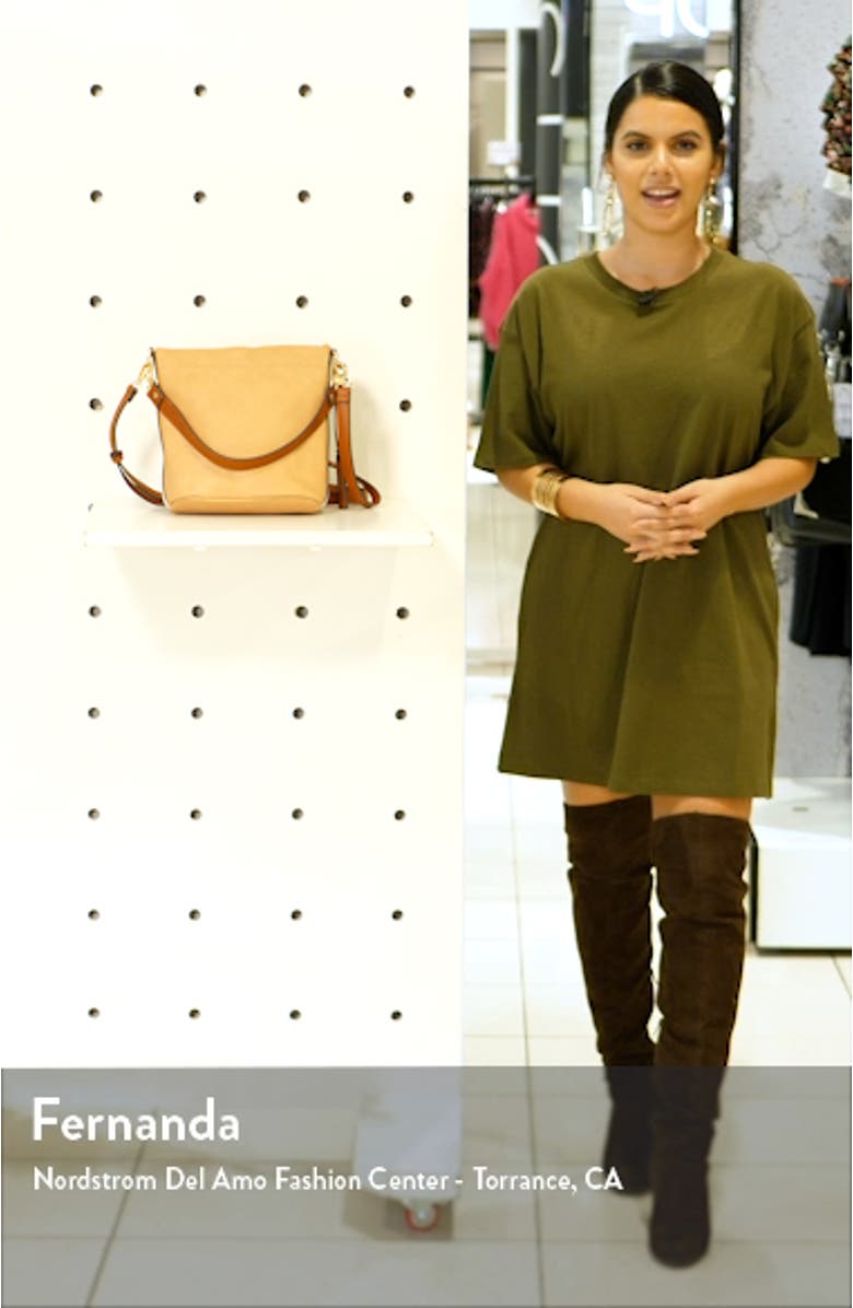 Beryl Faux Leather Bucket Bag, sales video thumbnail