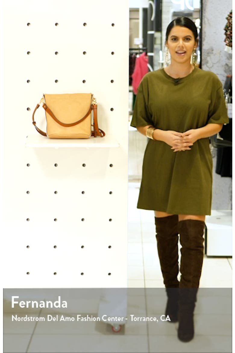 Beryl Faux Leather Bucket Bag video