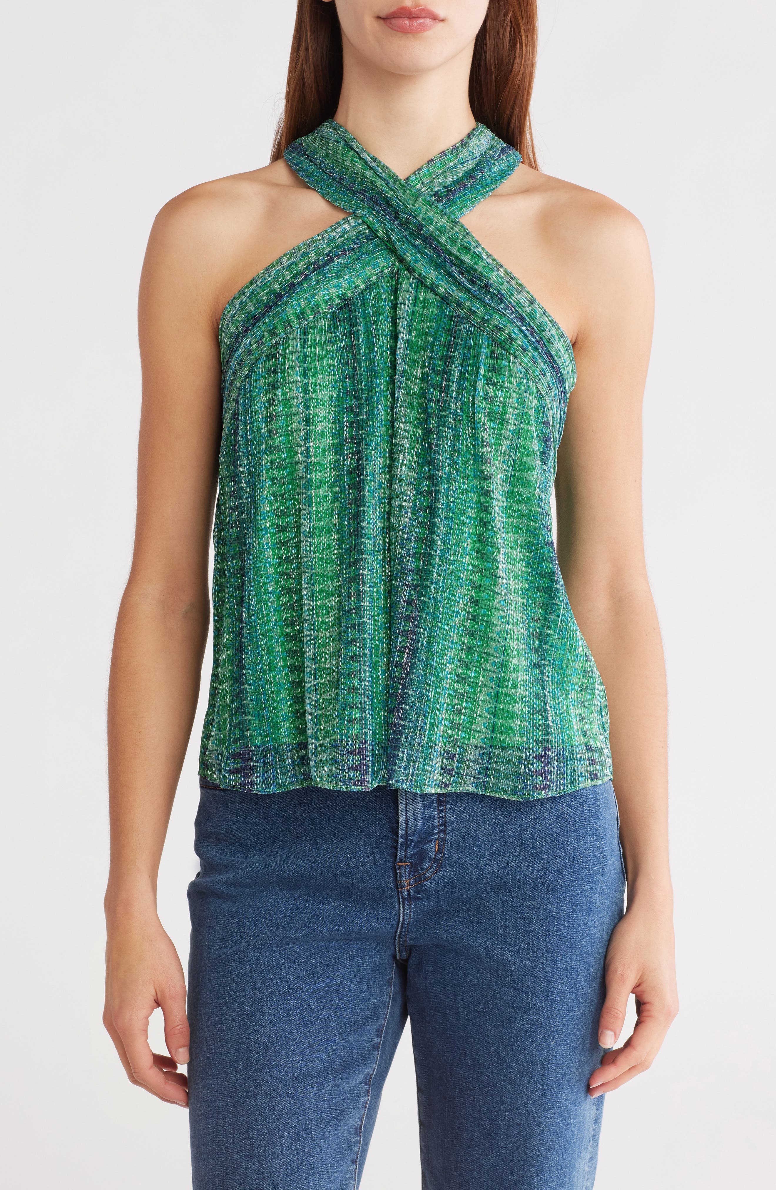 Ramy Brook May Halter Neck Sleeveless Top