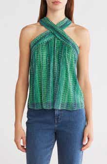 Ramy Brook May Halter Neck Sleeveless Top