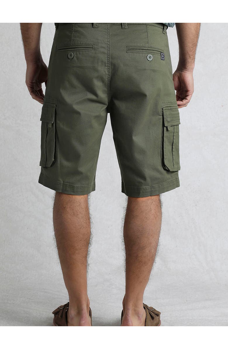 Weird Fish Rigney Cargo Shorts, Alternate, color, Dark Olive