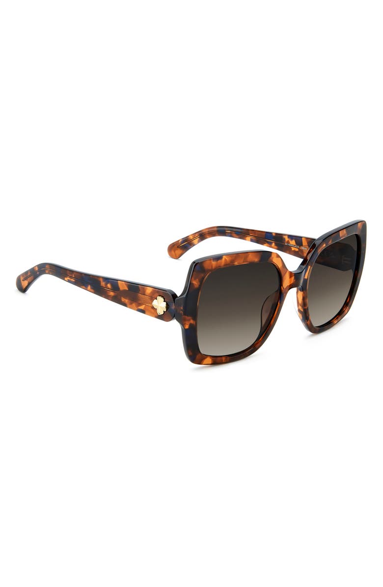 Kate Spade New York amaya 55mm gradient square sunglasses, Alternate, color,