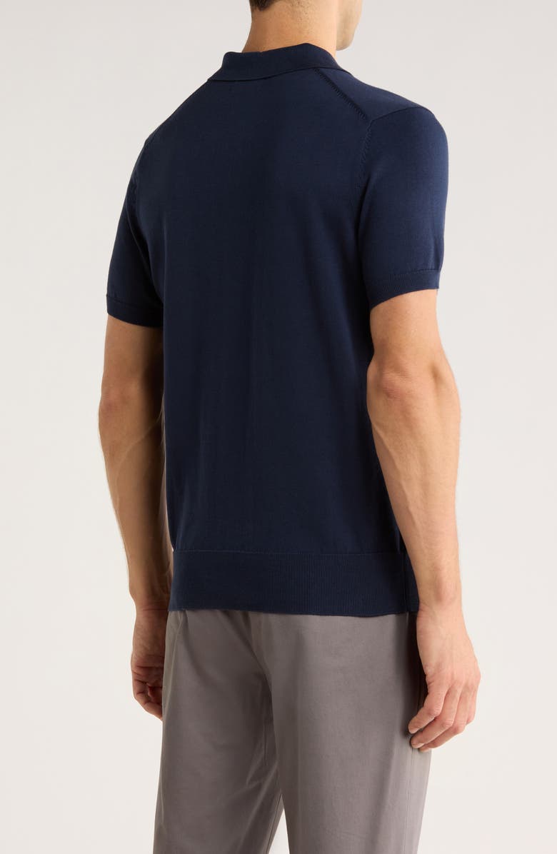 Brooks Brothers Cotton Jersey Polo, Alternate, color, Navy Blazer