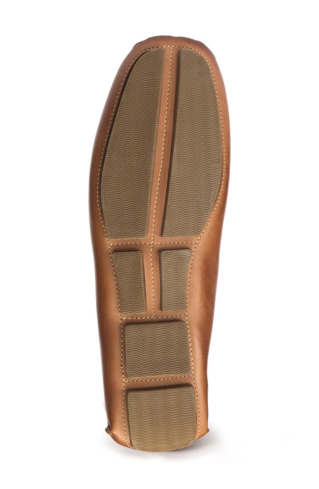 Reno Driving Shoe, Alternate, color, TAN/ COGNAC LEATHER