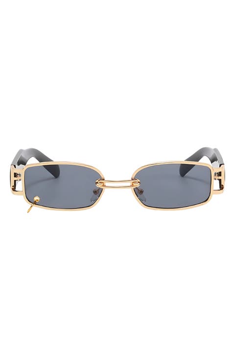Inez 55mm Rectangular Sunglasses