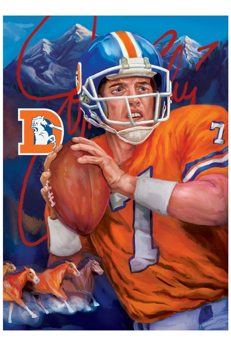 John Elway 500 Piece Jigsaw Puzzle, Alternate, color, Multicolor