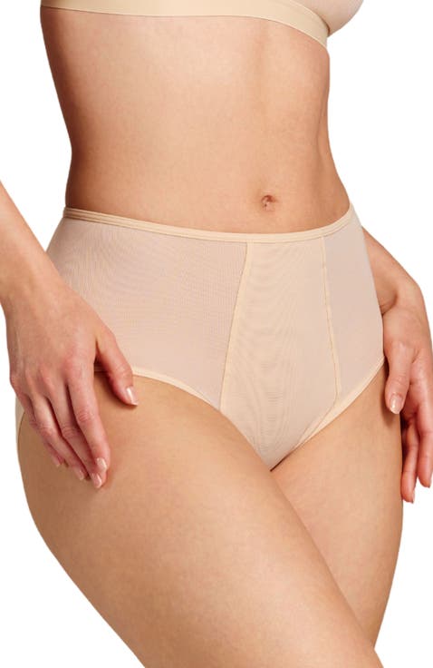 Power Mesh High Waist Brief