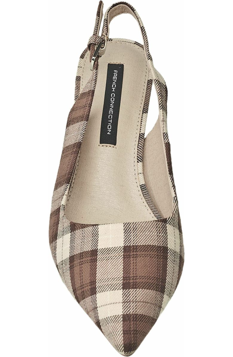 French Connection Plaid Quinn Kitten Heel, Alternate, color,