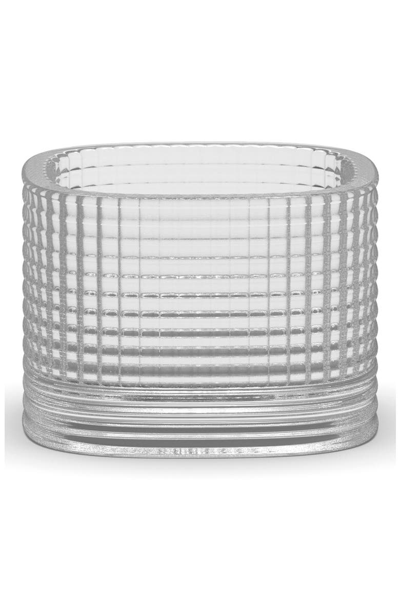 Magica Super Circle Small Glass Votive Holder, Main, color, CLEAR