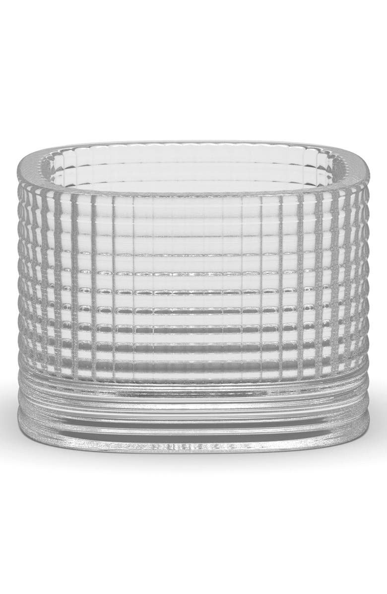 Orrefors Magica Super Circle Small Glass Votive Holder, Main, color, Clear