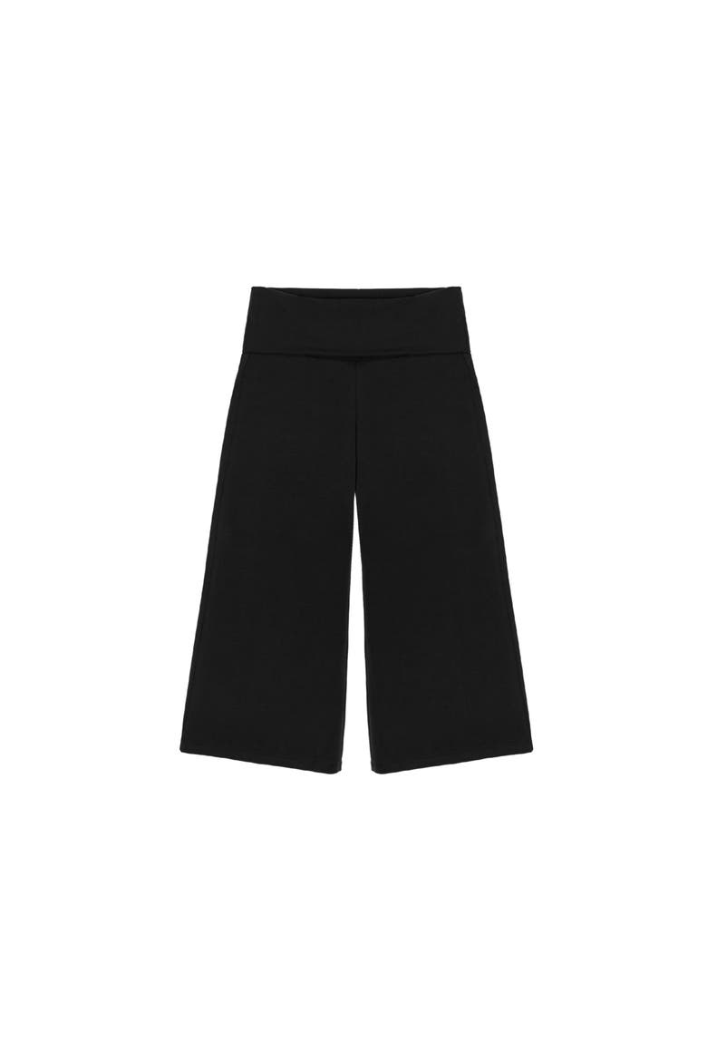 Cropped Gaucho, Main, color, Black