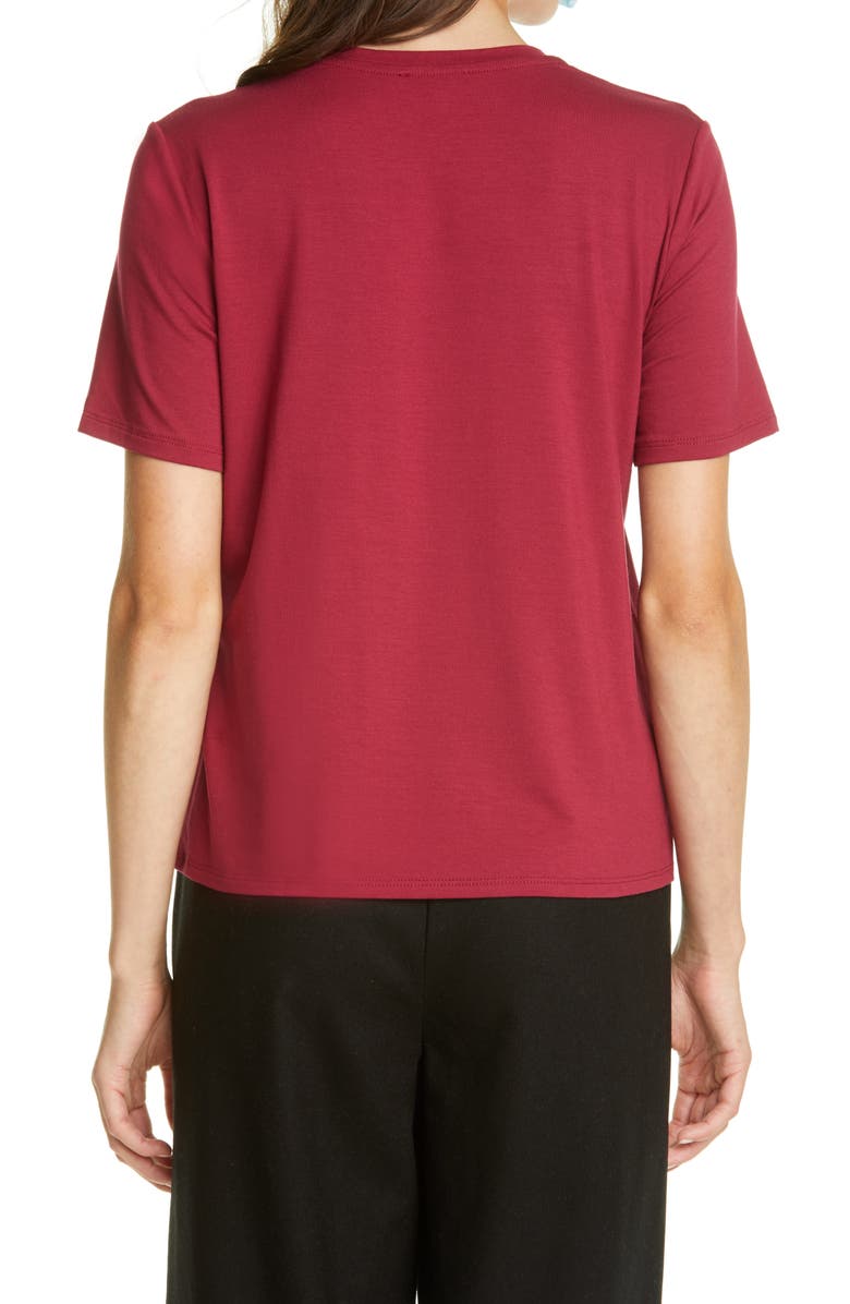 Eileen Fisher V-Neck T-Shirt, Alternate, color, 