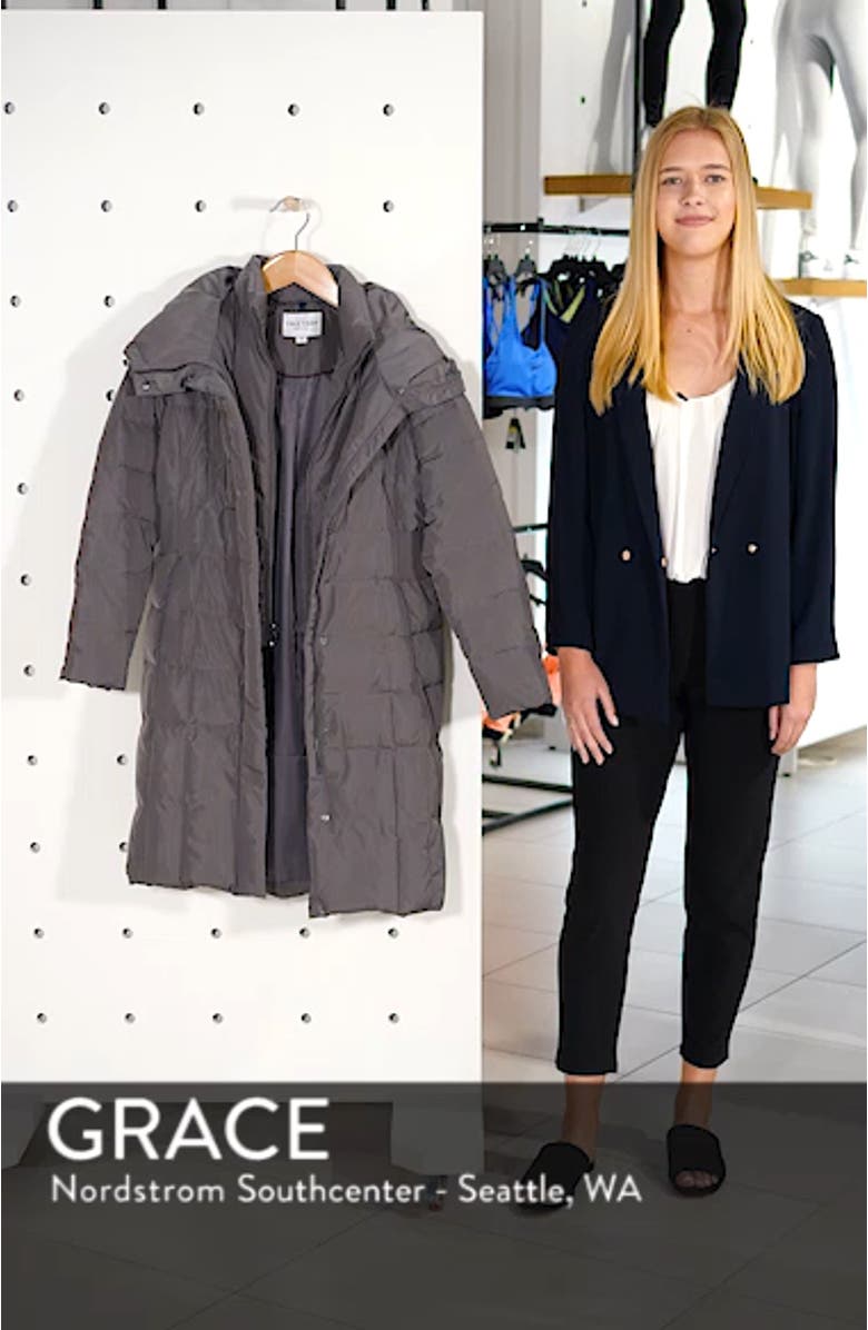 Bib Insert Down & Feather Fill Coat, sales video thumbnail