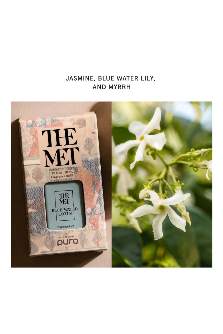 x The MET Diffuser Fragrance Refill, Alternate, color, BLUE WATER LOTUS