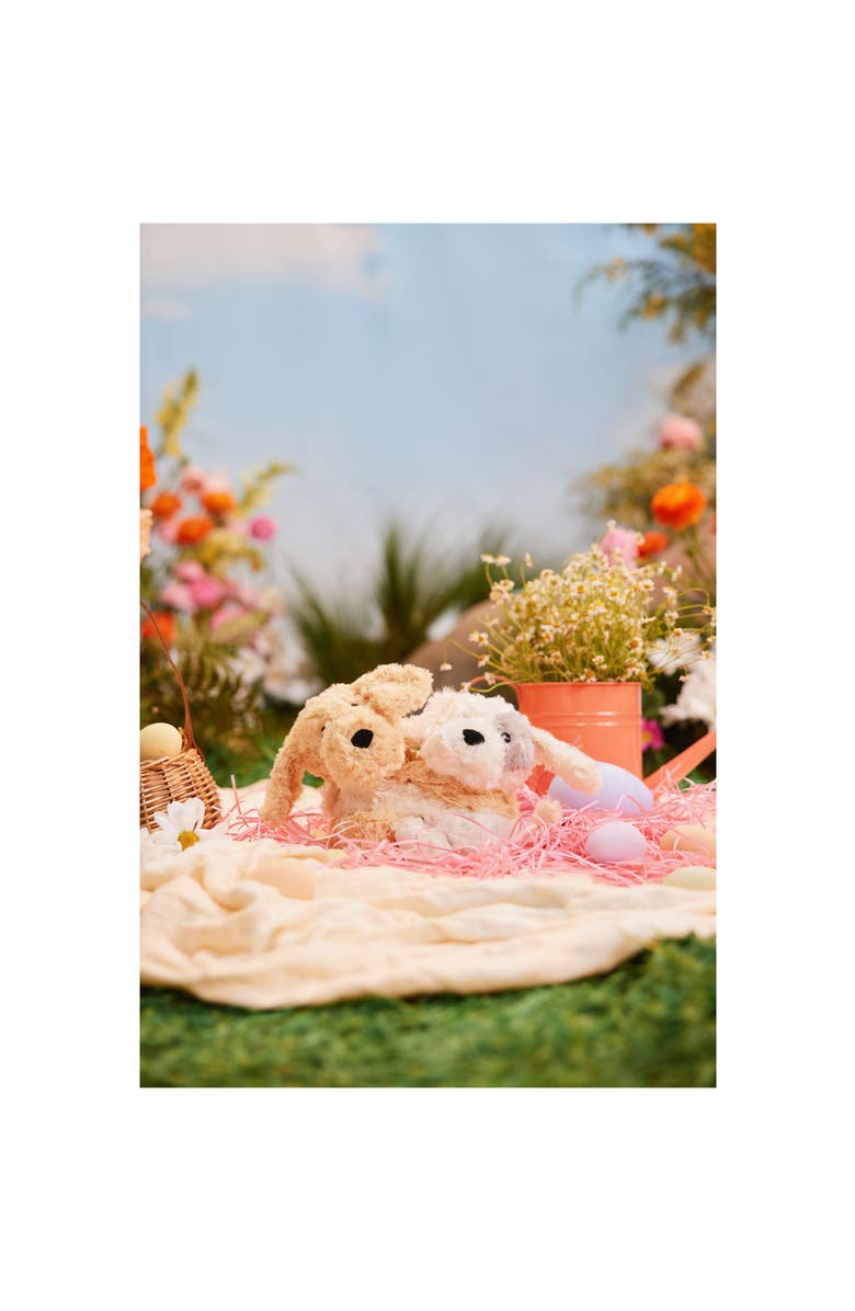 Warmies Puppy Hugs Plush Toy, Alternate, color, Brown/White