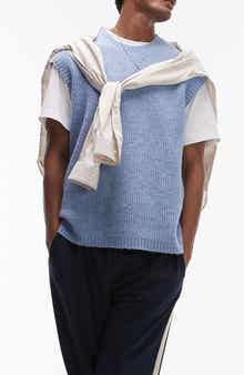 Topman Relaxed Fit Sweater Vest