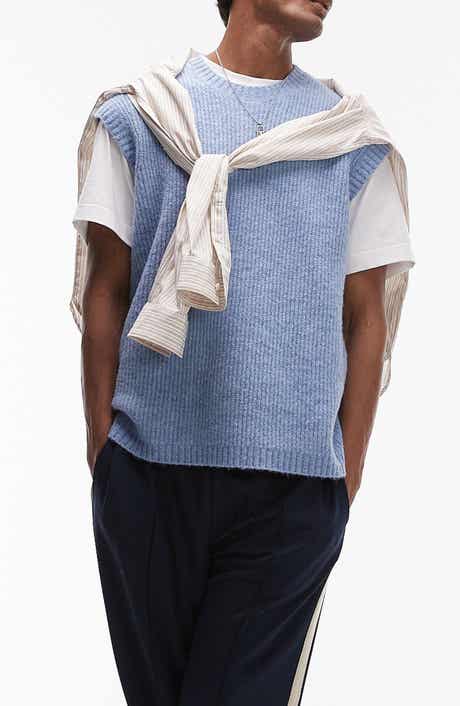 Topman Relaxed Fit Sweater Vest