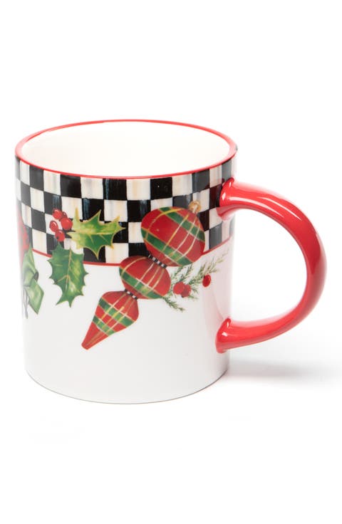 Deck the Halls Set of 4 Mugs
