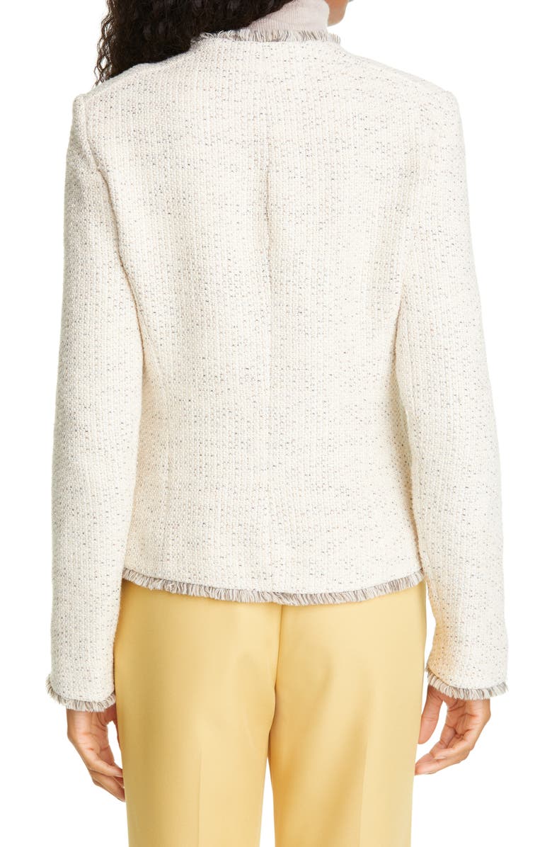 Helene Berman Judy Crop Tweed Jacket, Alternate, color, 