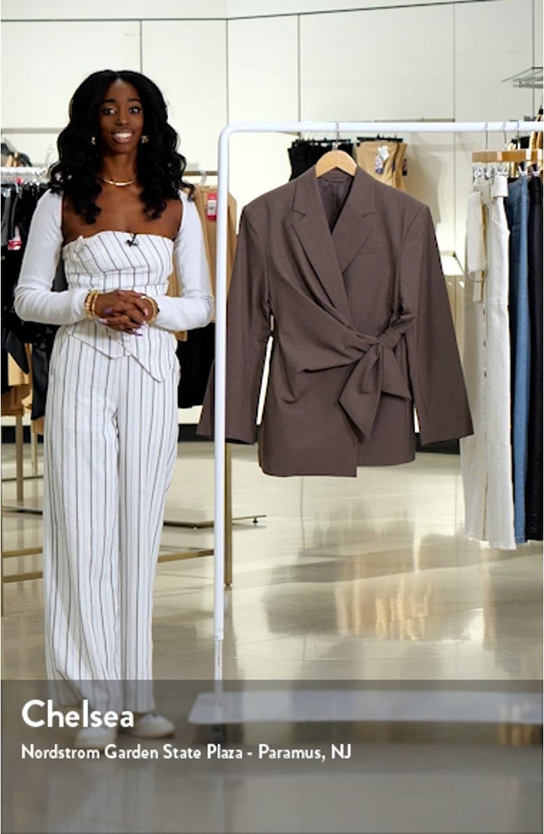 Wrap Blazer, sales video thumbnail