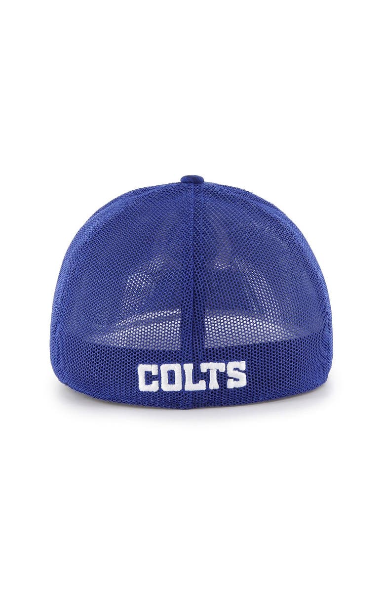 '47 Men's '47 Royal Indianapolis Colts Pixelation Trophy Flex Hat, Alternate, color,