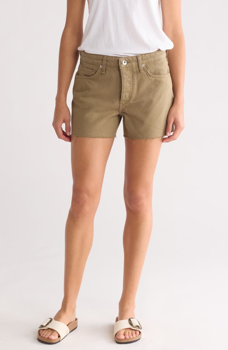 rag & bone Dre Low Rise Cutoff Denim Shorts, Main, color,