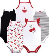 Hudson Baby Soft Cotton Sleeveless Infant Bodysuits