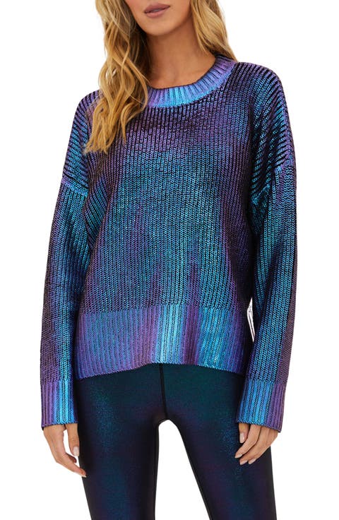 Callie Metallic Sweater