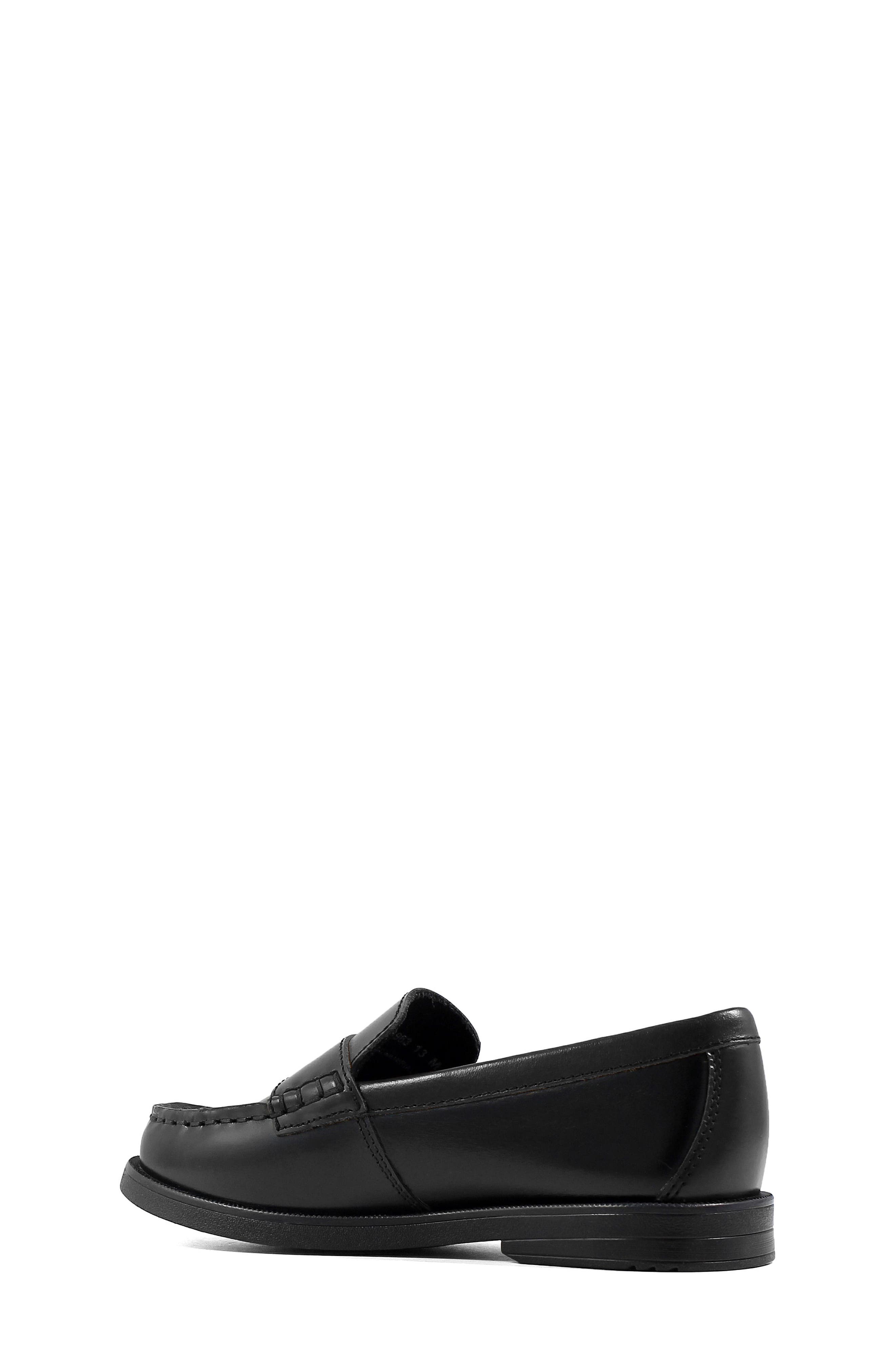 Florsheim 'Croquet' Penny Loafer, Alternate, color, Black