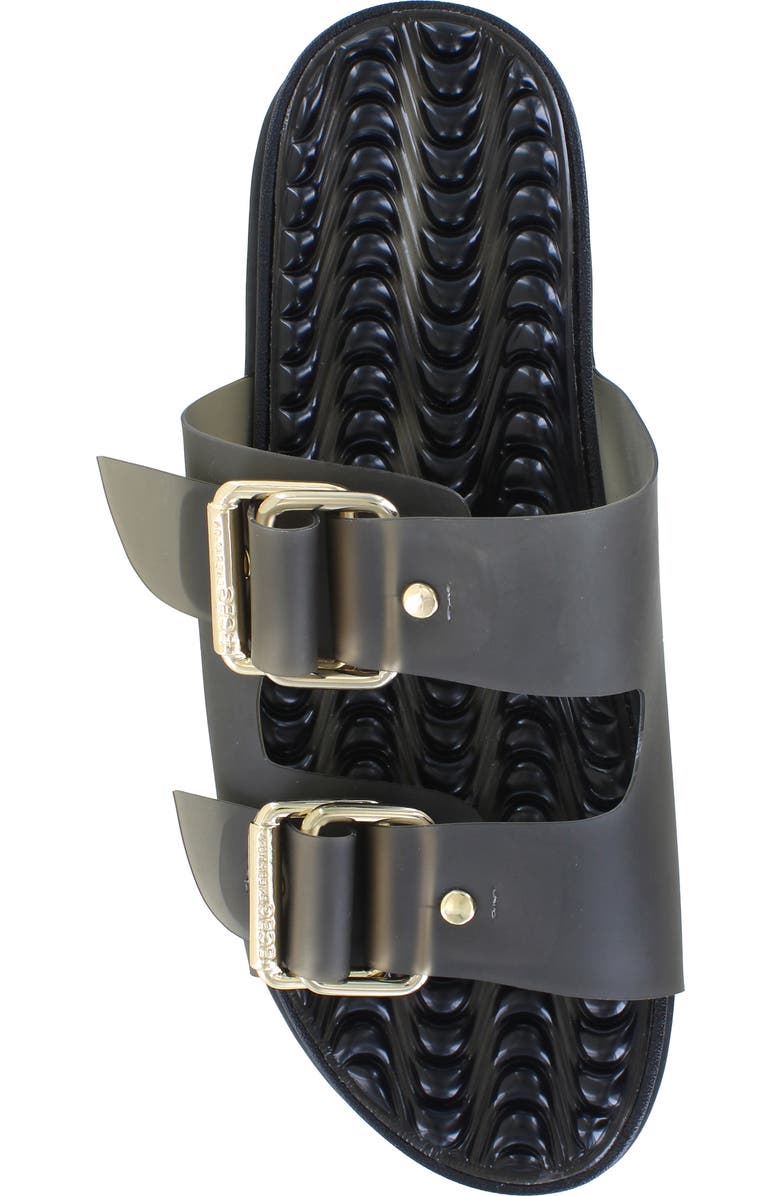 BCBGeneration Gelly Slide Sandal, Alternate, color, Smoke