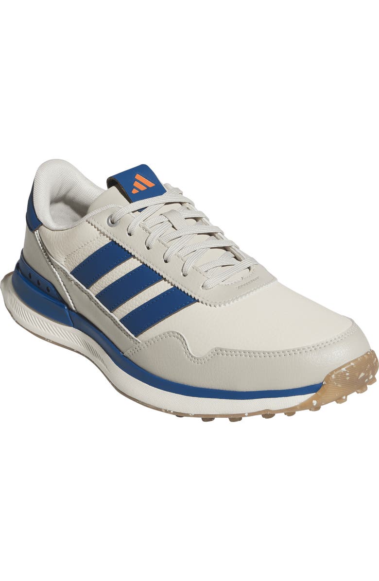 adidas Gender Inclusive S2G 26 Leather Waterproof Spikeless Golf Shoe, Main, color, Cwhite/Dup