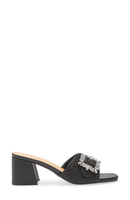 Nine West Geanila Slide Sandal In Black