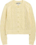 Cotton Emporium Kids' Pointelle Cardigan