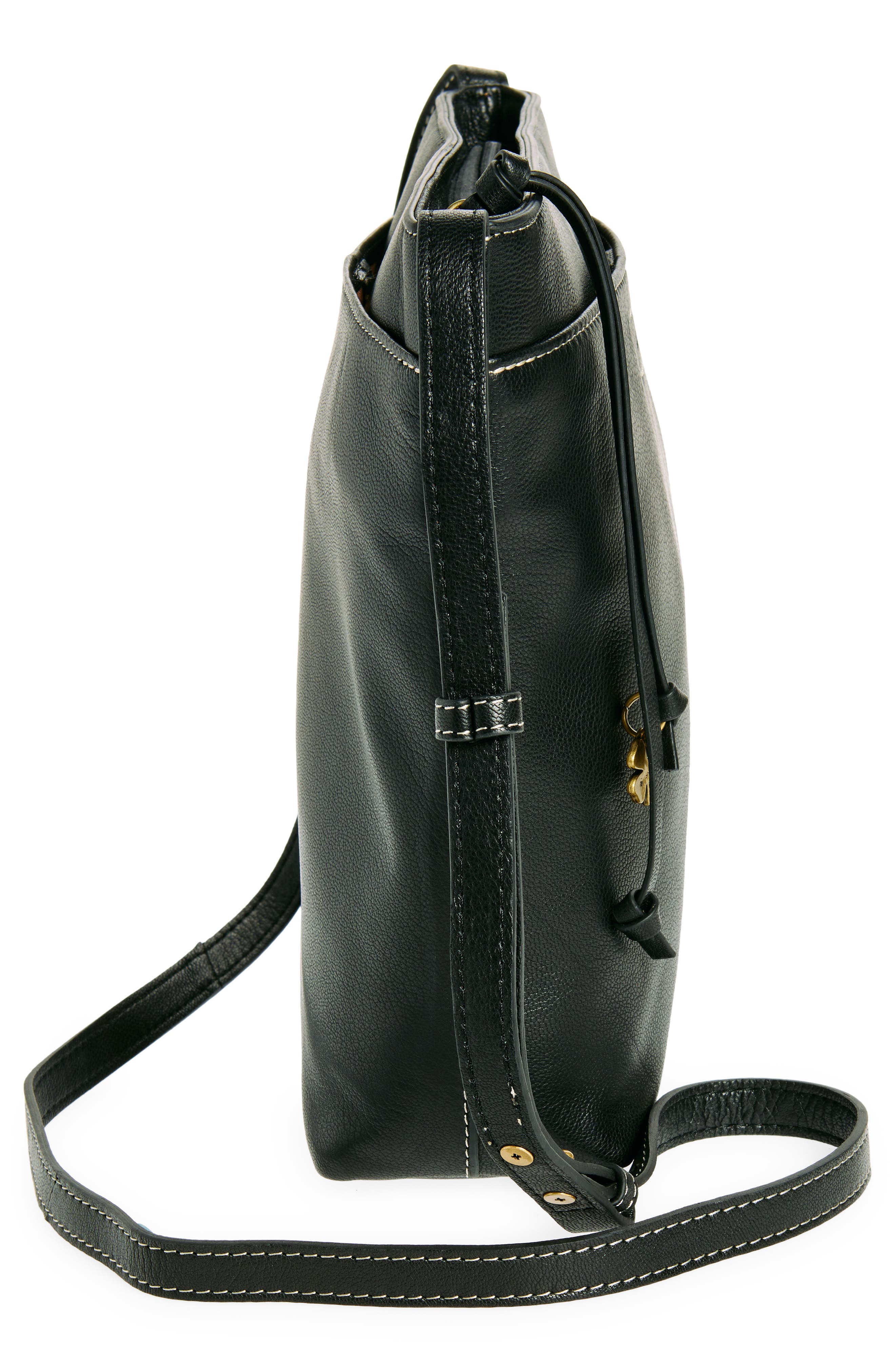 Lucky Brand Tyra Leather Crossbody Bag, Alternate, color, 