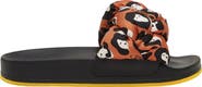 La DoubleJ Treccia Slides Lady Leopard Orange