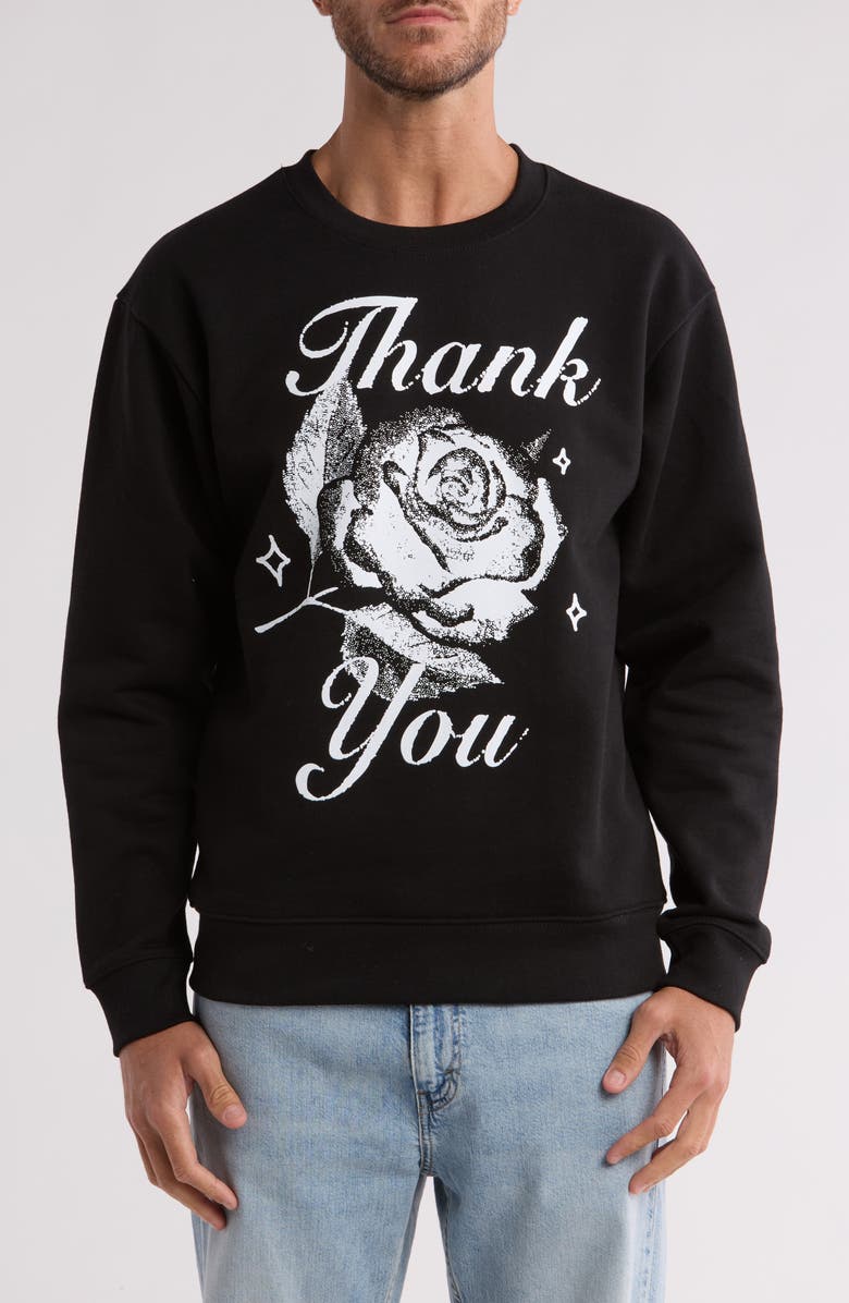 MARKET Thank You Graphic Sweatshirt, Main, color,